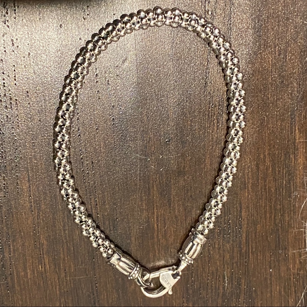 LAGOS S/S Caviar rope bracelet